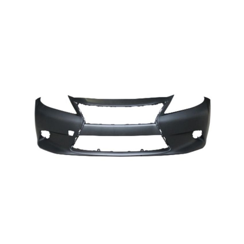 CAPA FRT BUMPER COVER W/O PARKING SENSOR; PRIME LEXUS ES300H 13-15