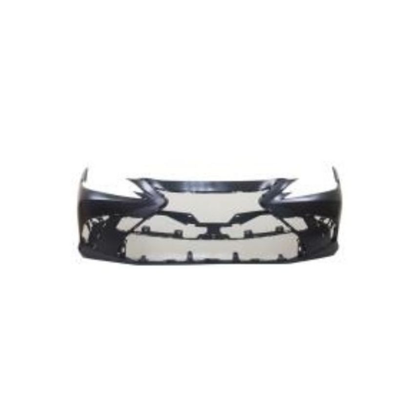 FRONT BUMPER COVER JAPAN BUILT; W/F SPORT PKG; W/O PARK DISTANCE SENSORS; PRIME LEXUS ES350 19-C