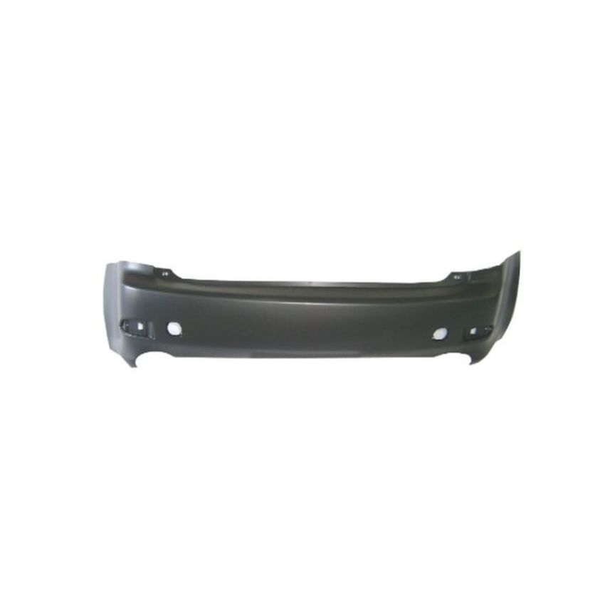 CAPA RR BUMPER COVER W/O PARK SENSOR; PRIME LEXUS IS250 06-08