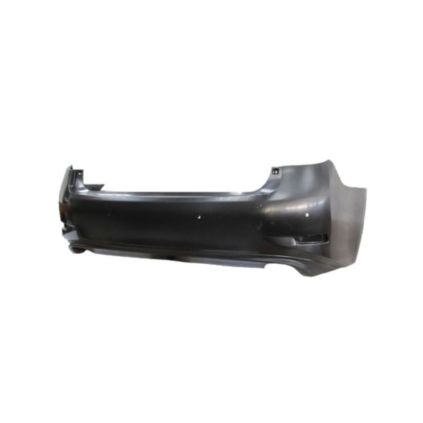 REAR BUMPER COVER W/PARKING SENSORS; PRIME LEXUS ES350 13-15