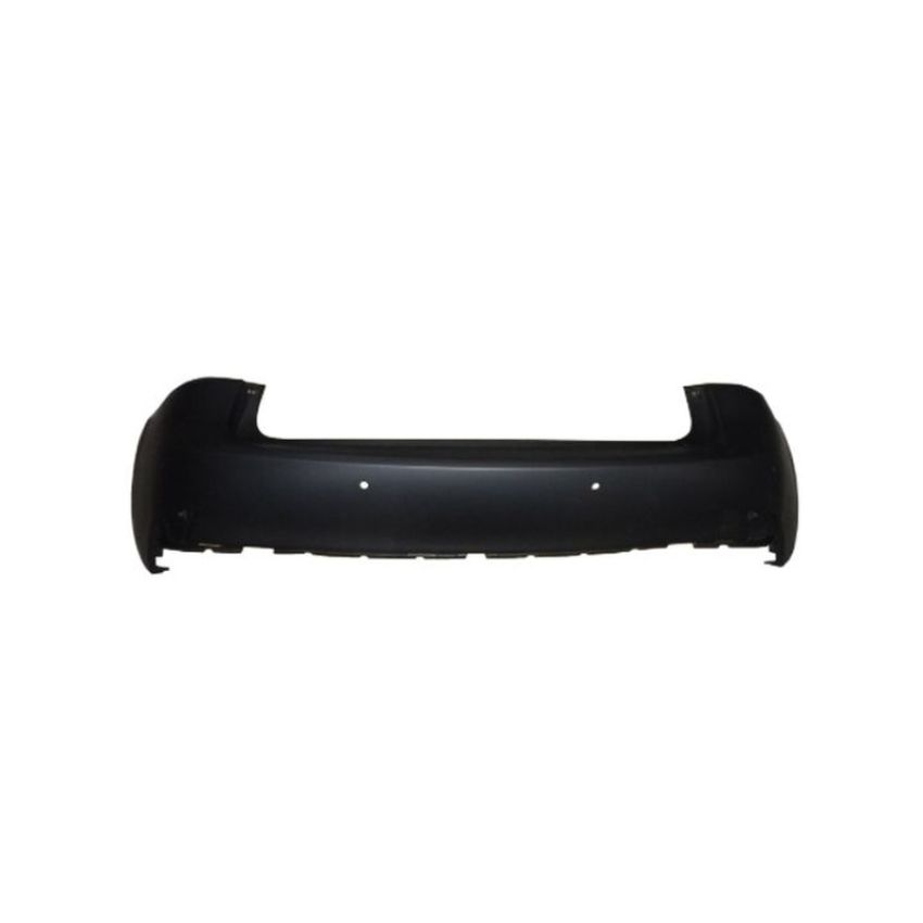 CAPA RR BUMPER COVER SEDAN; W/PARK DISTANCE SENSORS; PRIME LEXUS IS200T 16-16