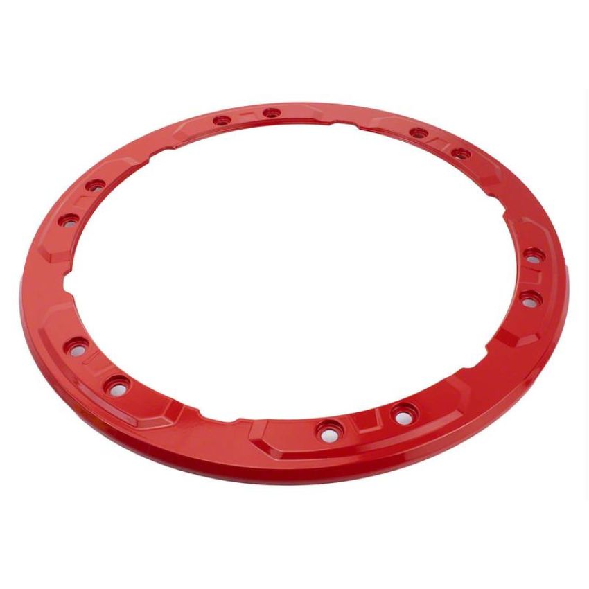 Ford Racing M-1021-BLR 2021-2025 FP Beadlock Wheel Trim Ring - Red