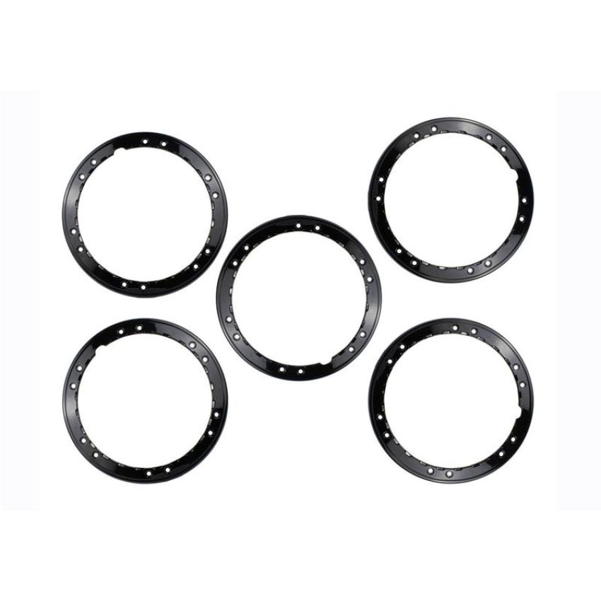 Ford Racing M-1021K-BLB 2021-2025 Bronco Beadlock Trim Ring Kit-Black