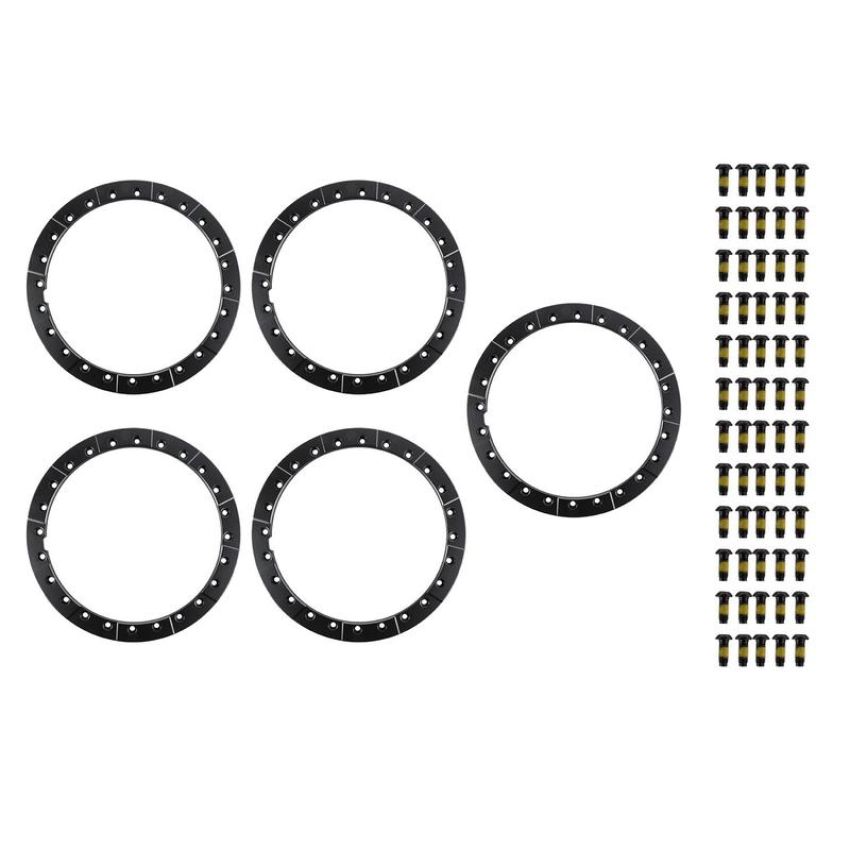 Ford Racing M-1021K-BLG 2021-2025 Bronco Beadlock Trim Ring Kit-Gray