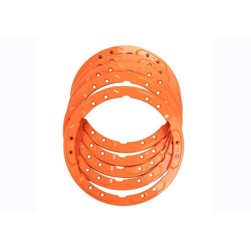 Ford Racing M-1021K-BLO 2021-2025 Bronco Beadlock Trim Ring Kit-Orange