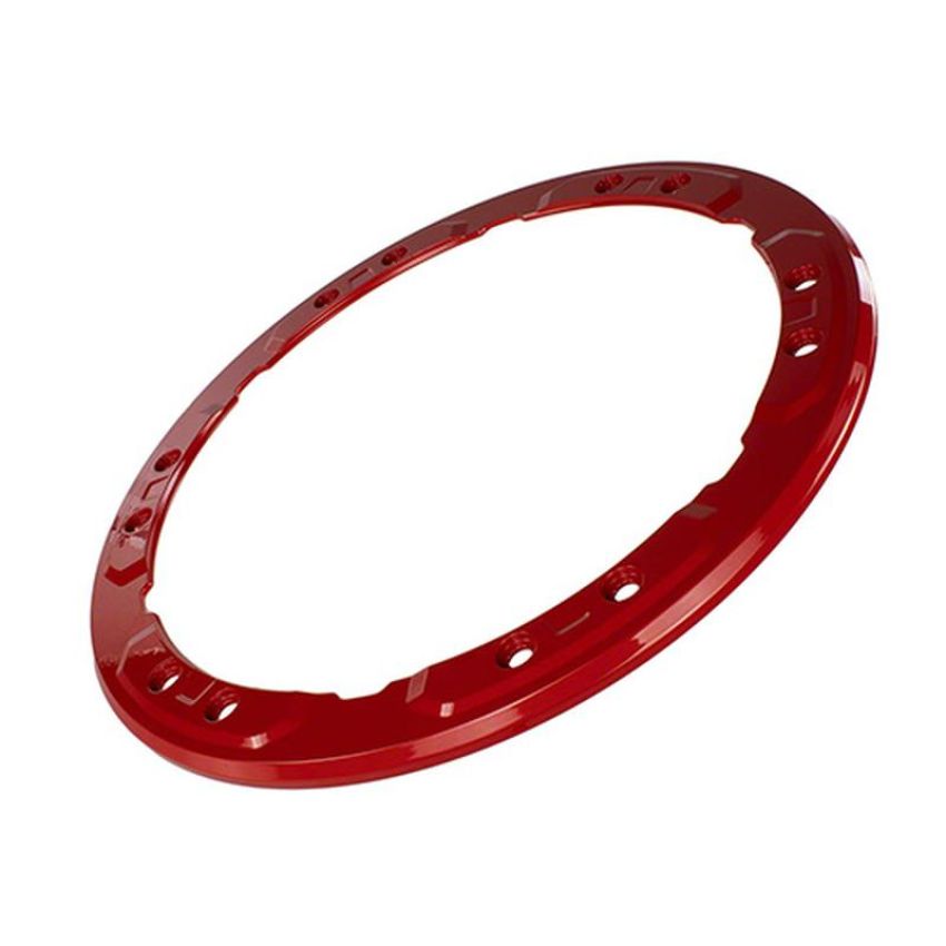 Ford Racing M-1021K-BLR 2021-2025 Bronco Beadlock Trim Ring Kit-Red