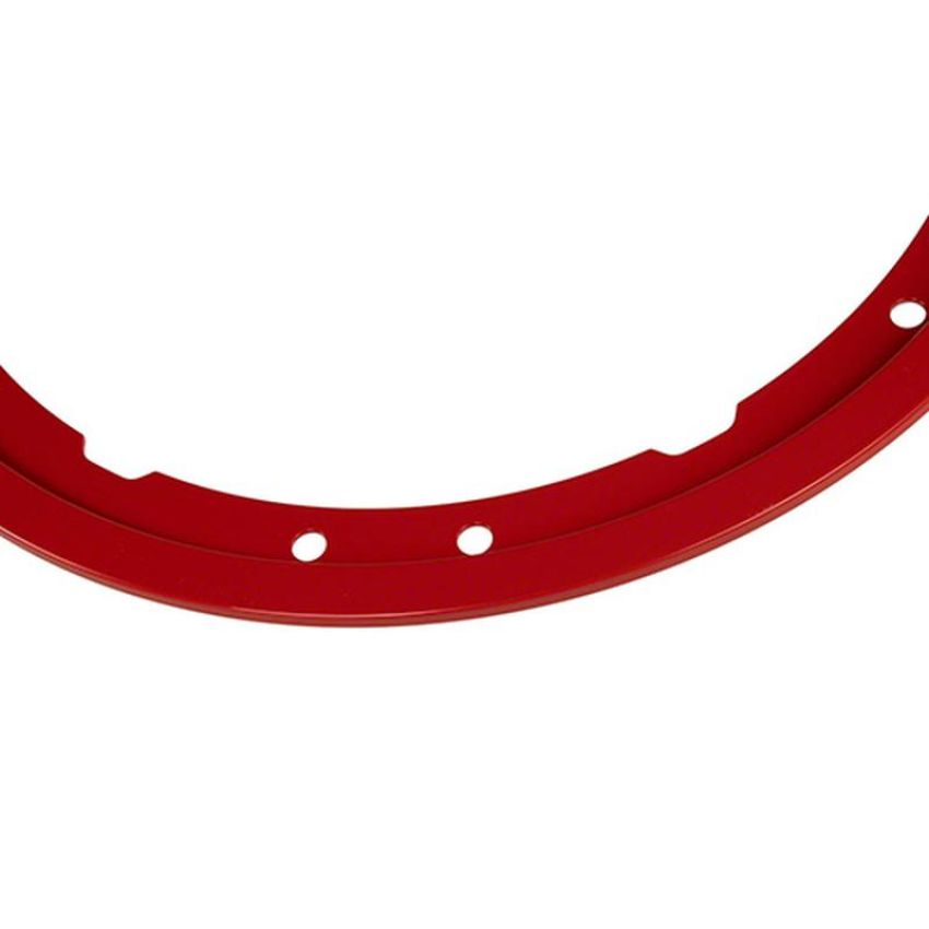 Ford Racing M-1021K-BLR 2021-2025 Bronco Beadlock Trim Ring Kit-Red