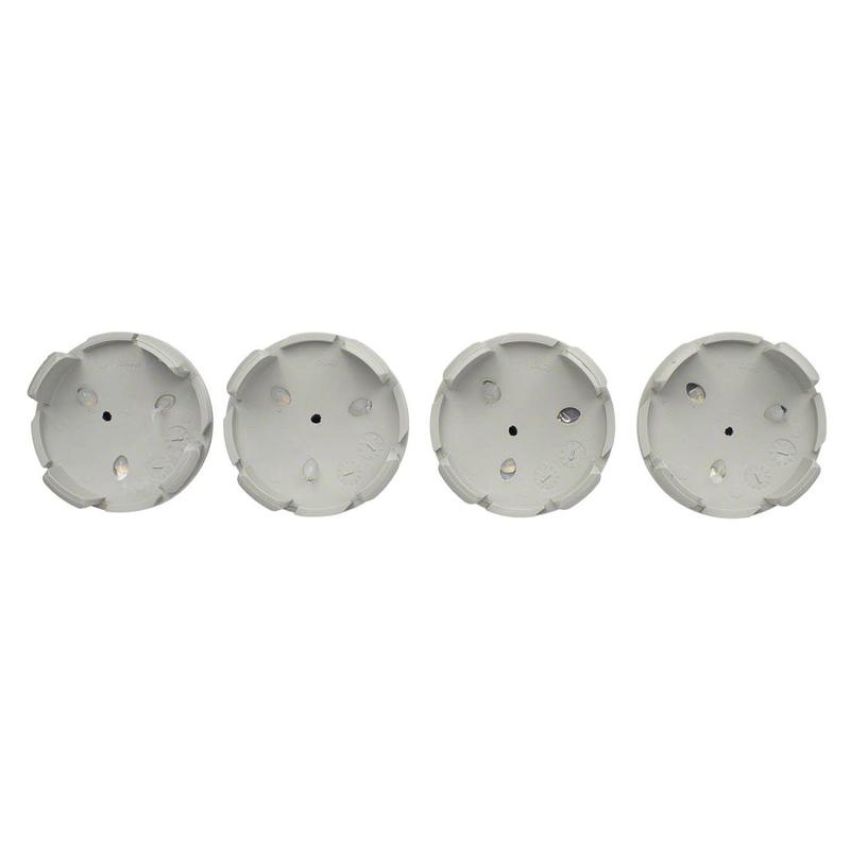 Ford Racing M-1096K-BCC Ford Car Black And Chrome Wheel Center Cap Kit