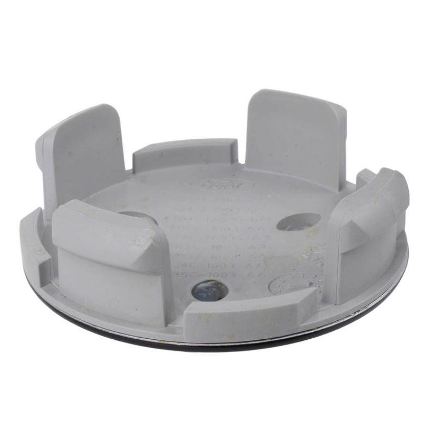 Ford Racing M-1096K-BCS Ford Car Black And Chrome Wheel Center Cap Kit-Satin
