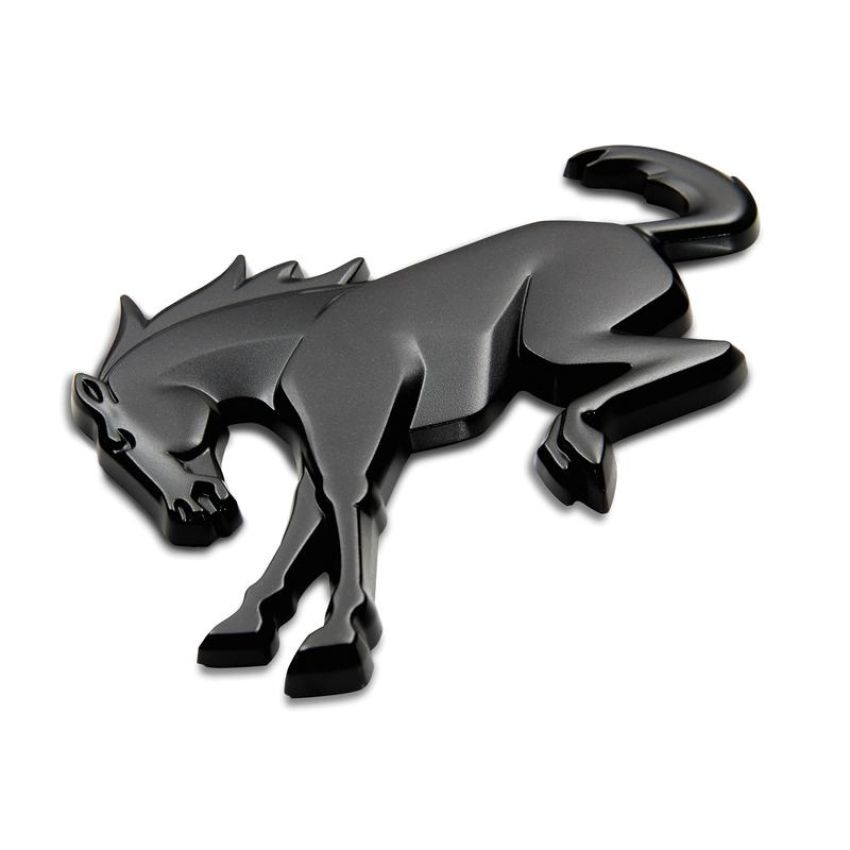 Ford Racing M-1447-BRMB 2021-2026 Bronco Rear Emblem-Matte Black
