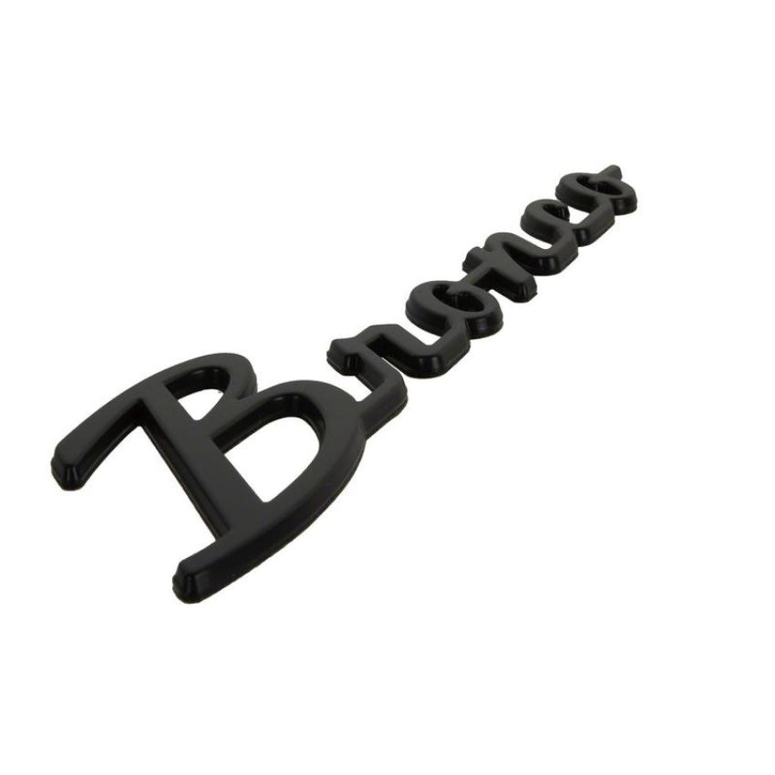 Ford Racing M-1447-BSMB 2021-2025 Bronco Classic Script Fender Badge Kit-Matte Black