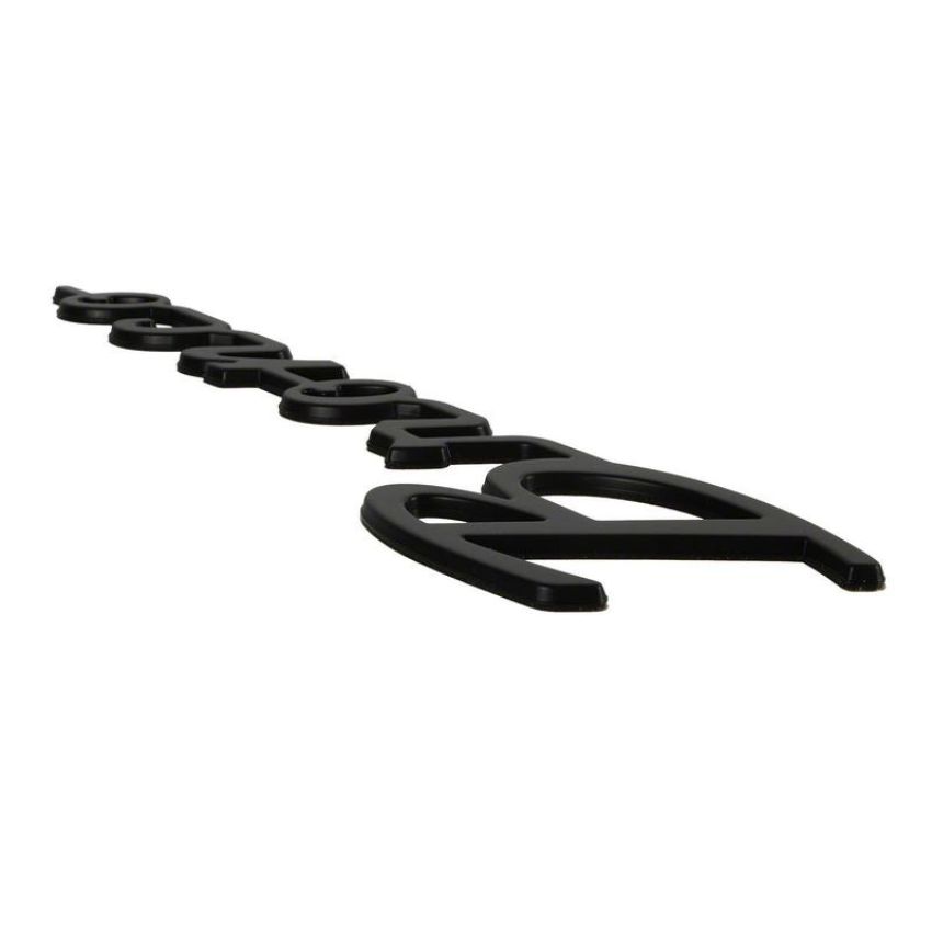 Ford Racing M-1447-BSMB 2021-2025 Bronco Classic Script Fender Badge Kit-Matte Black