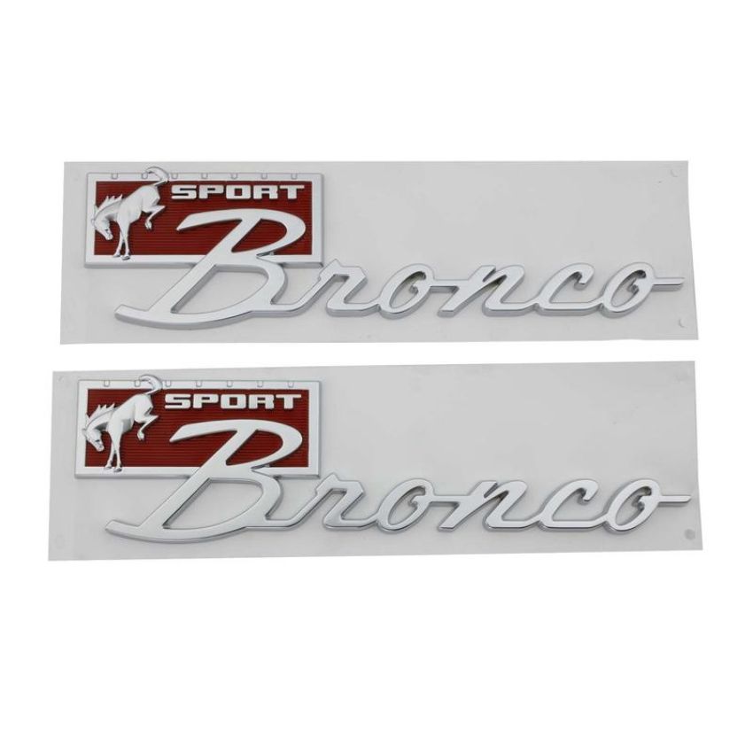 Ford Racing M-1447-BSPRT 2021-2025 Bronco Sport Script Fender Badge Kit