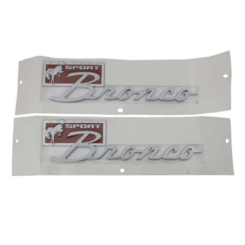 Ford Racing M-1447-BSPRT 2021-2025 Bronco Sport Script Fender Badge Kit