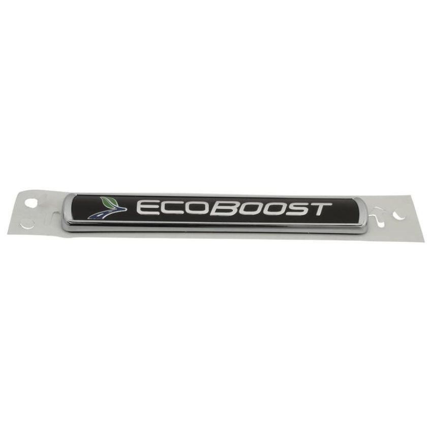 Ford Racing M-1447-EBBLK EcoBoost Emblems/Badges-Black And Silver-Pair