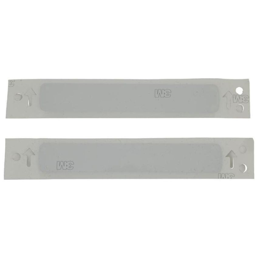 Ford Racing M-1447-EBBLK EcoBoost Emblems/Badges-Black And Silver-Pair