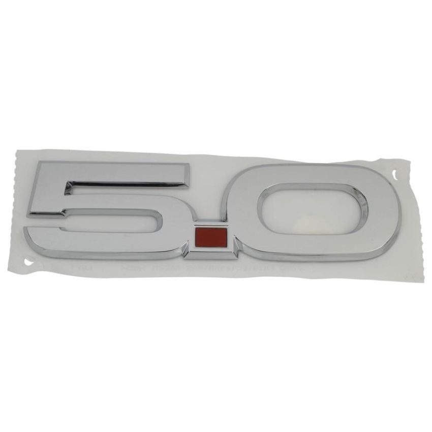 Ford Racing M-1447-M50A 2015-2023 Mustang 5.0L Fender Emblems/Badges-Chrome-Pair