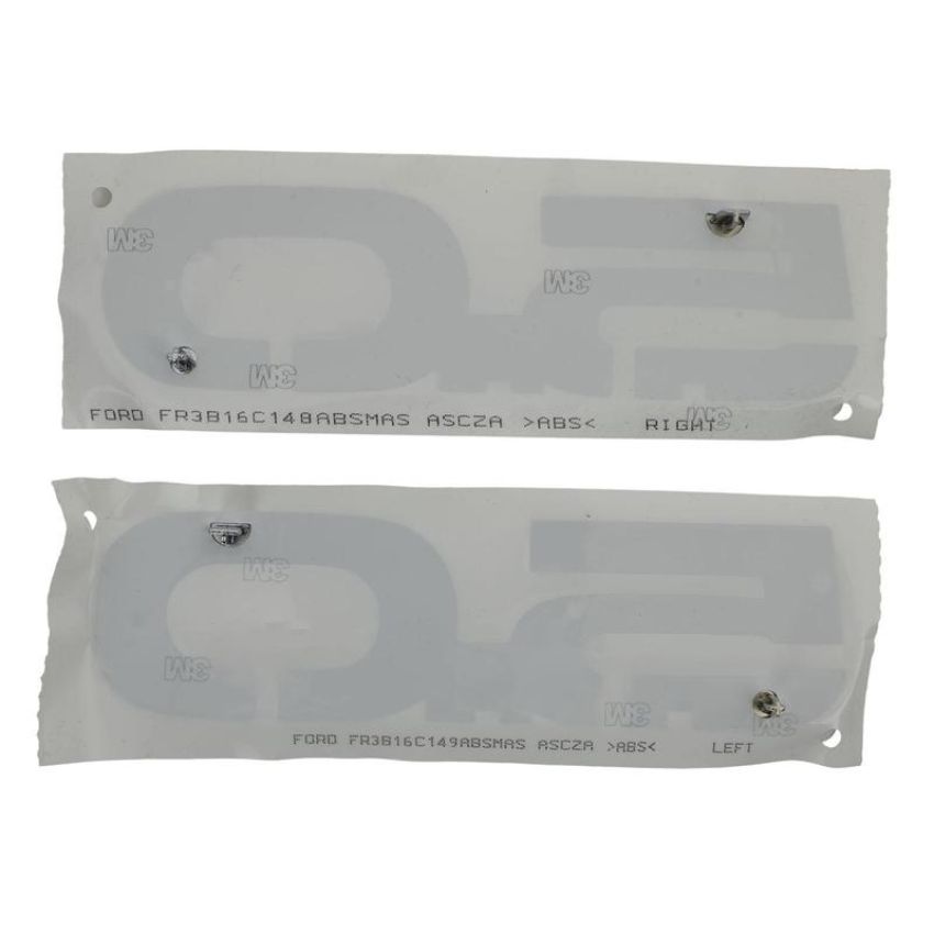 Ford Racing M-1447-M50A 2015-2023 Mustang 5.0L Fender Emblems/Badges-Chrome-Pair