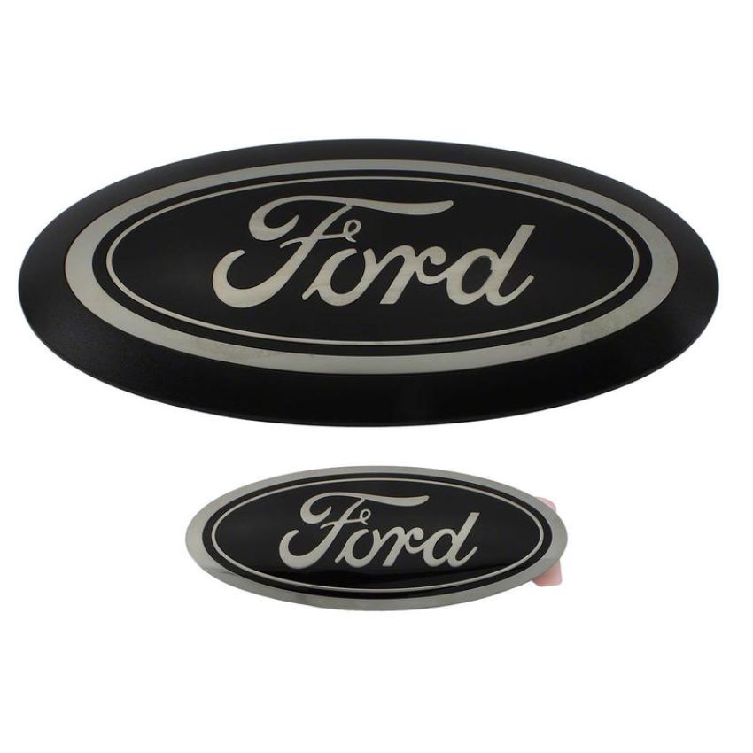 Ford Racing M-1447-SDB3 2023-2024 Super Duty Black Oval Kit-Without Camera