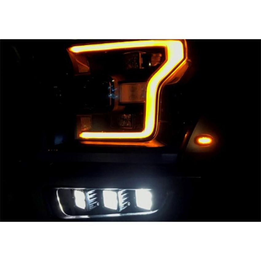 Ford Racing M-15200-RFL 2017-2020 Ford Performance Parts By Rigid F-150 Raptor Off-Road Fog Light Kit
