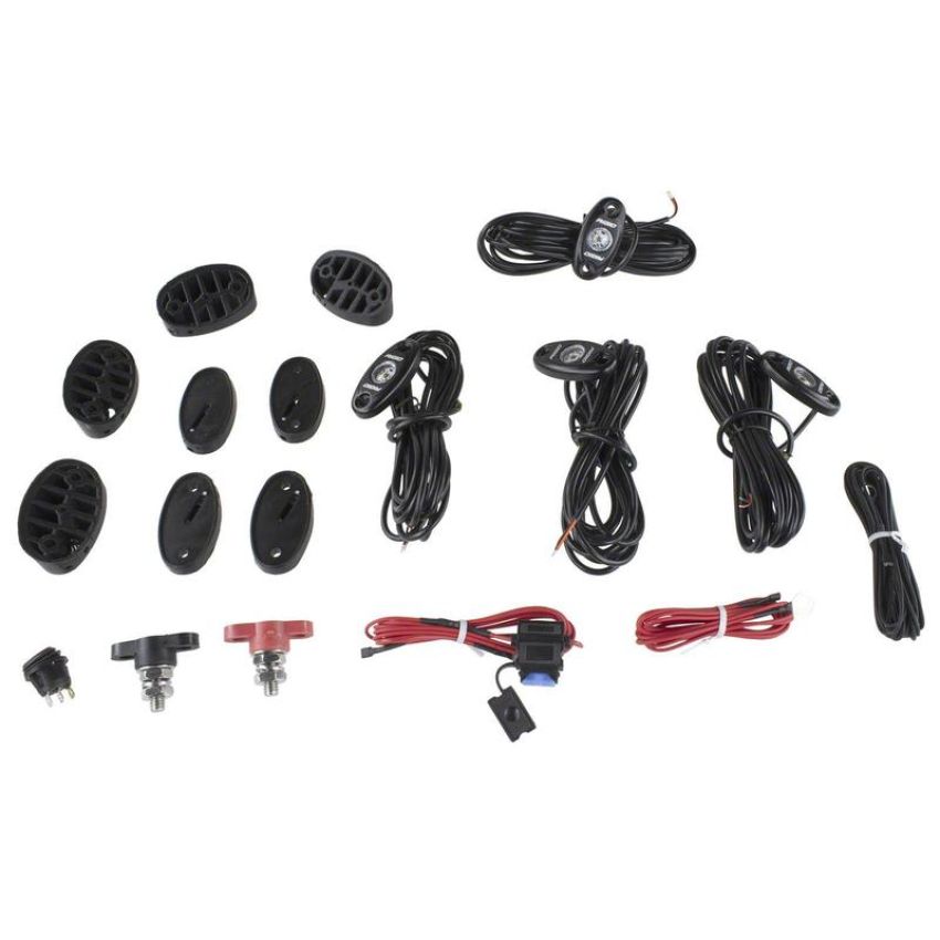 Ford Racing M-15200-RUNA Rigid Off-Road Under Body/Rock Light Kit-Amber