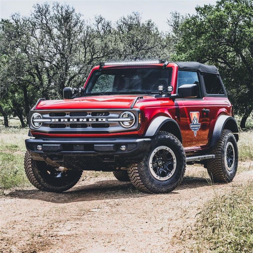 Ford Racing M-15200K-BDML 2021 -2025 Ford Bronco Dual Mirror Mounted Off-Road Lights