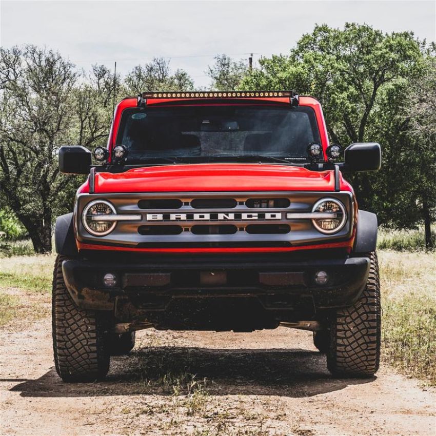 Ford Racing M-15200K-BFLK Ford Performance Parts By Rigid Bronco Off-Road Fog Light Kit