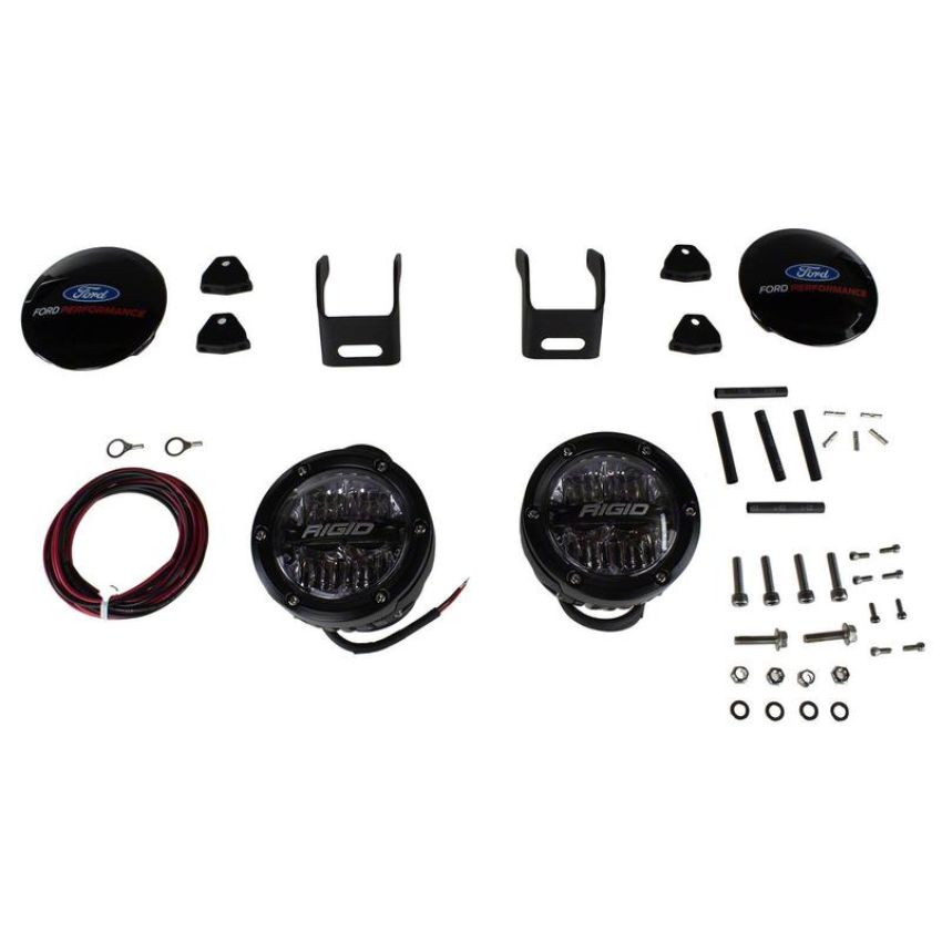 Ford Racing M-15200K-BML Ford Performance Parts By Rigid Bronco Mirror Mounted Off-Road Light Kit