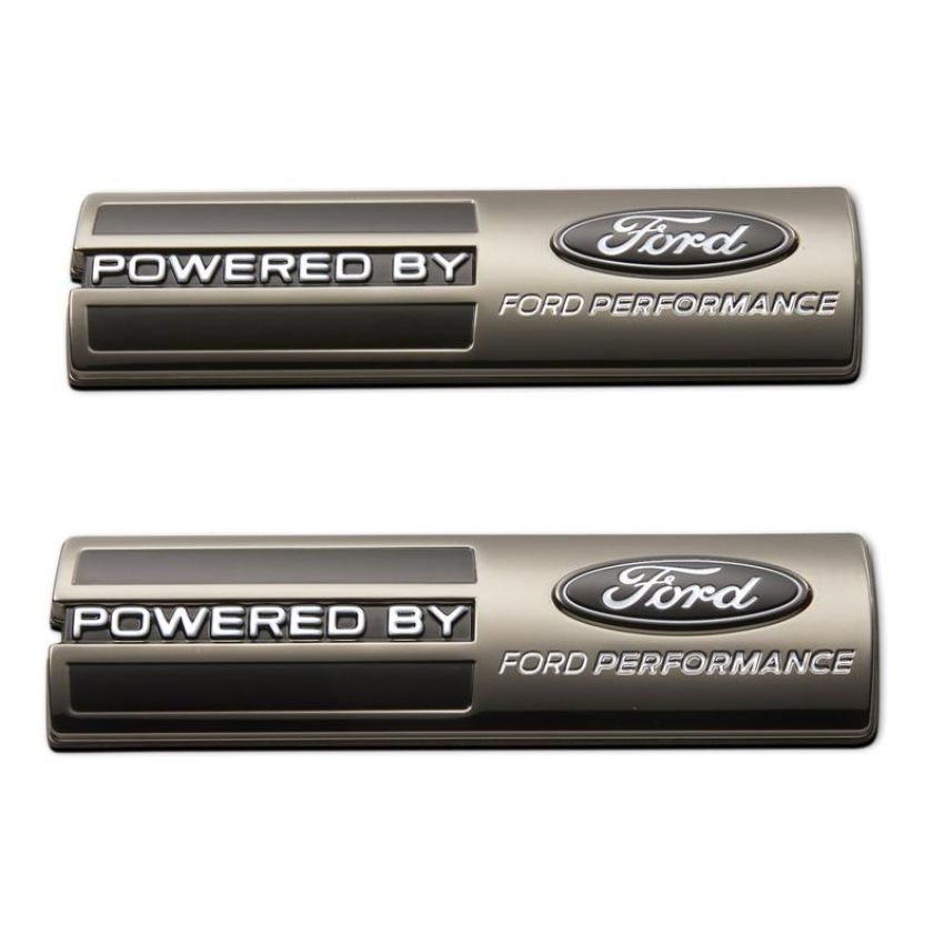 Ford Racing M-16098-PBFPB Powered By Ford Performance Badge-Black