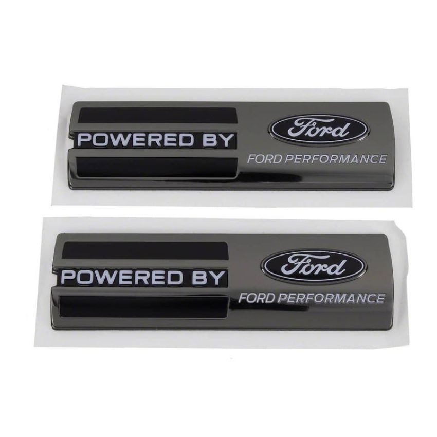 Ford Racing M-16098-PBFPB Powered By Ford Performance Badge-Black