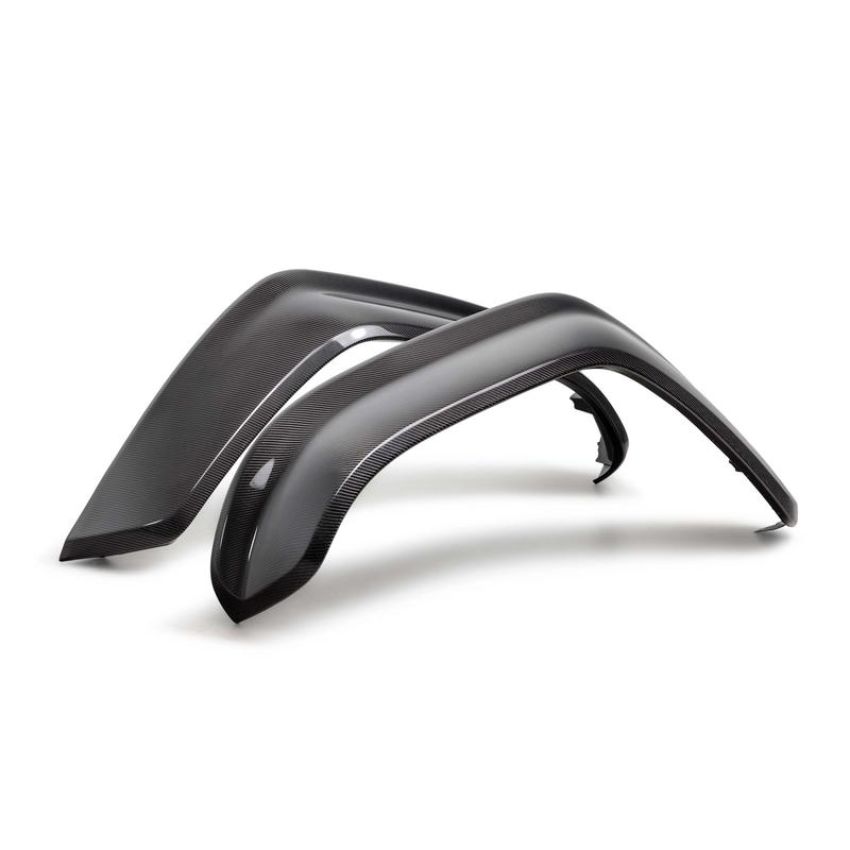 Ford Racing M-16268-BGF 2022-2025 Bronco Raptor Carbon Fiber Front Fender Flare Set-Gloss