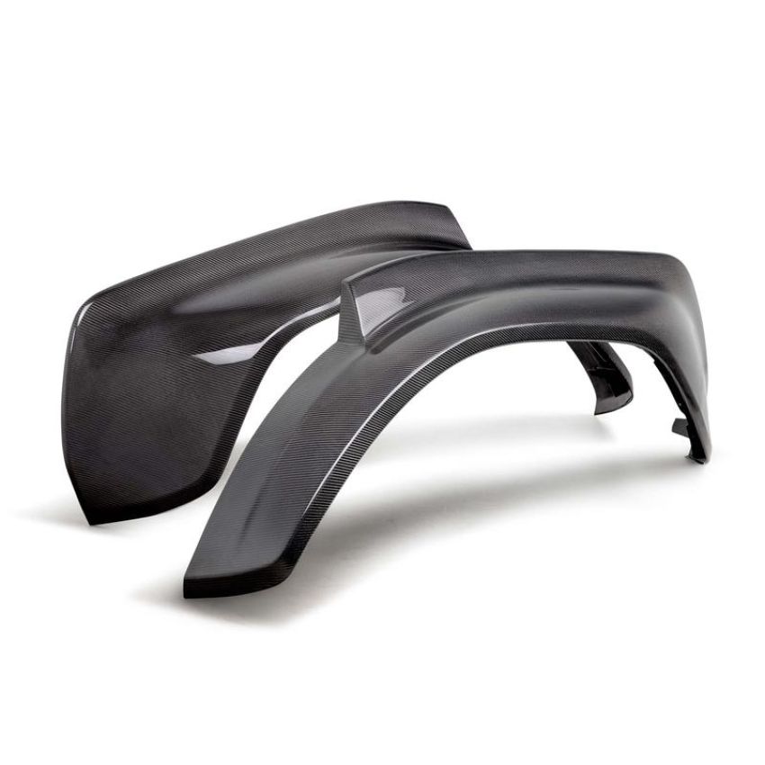 Ford Racing M-16268-BGR 2022-2025 Bronco Raptor Carbon Fiber Rear Fender Flare Set-Gloss