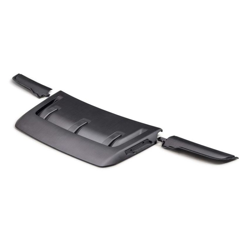Ford Racing M-16628-FM 2021-2025 F-150 Raptor Carbon Fiber Hood Vent & Trim-Matte
