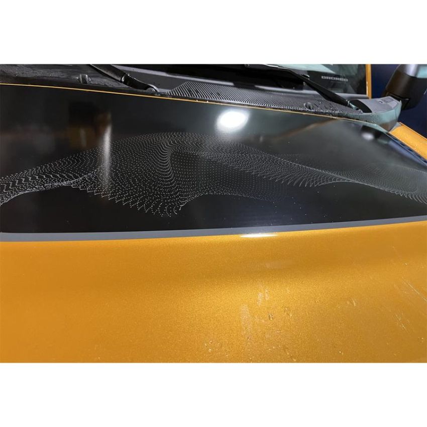 Ford Racing M-1820-BRH 2021-2025 Bronco G.O.A.T Hood Cowl Decal