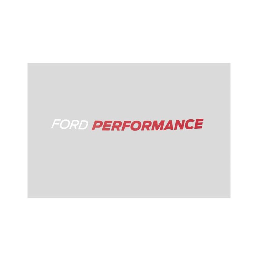 Ford Racing M-1820-BRR 2021-2025 Ford Performance Bronco Windshield Banner-White/Red