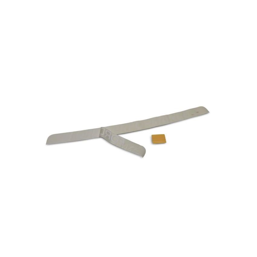 Ford Racing M-1820-BRS 2021-2025 Ford Performance Bronco Windshield Banner-Silver