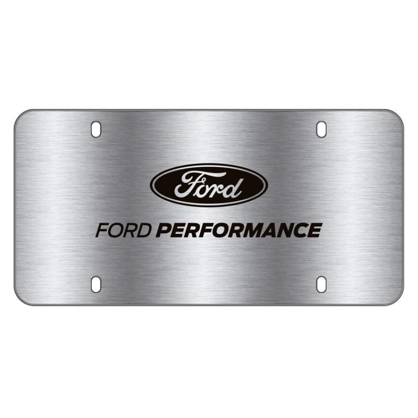 Ford Racing M-1828-LS Ford Performance Stainless Steel Marque Plate