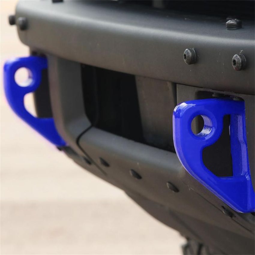 Ford Racing M-18954-BB 2021-2025 Bronco Tow Hooks-Pair-Blue