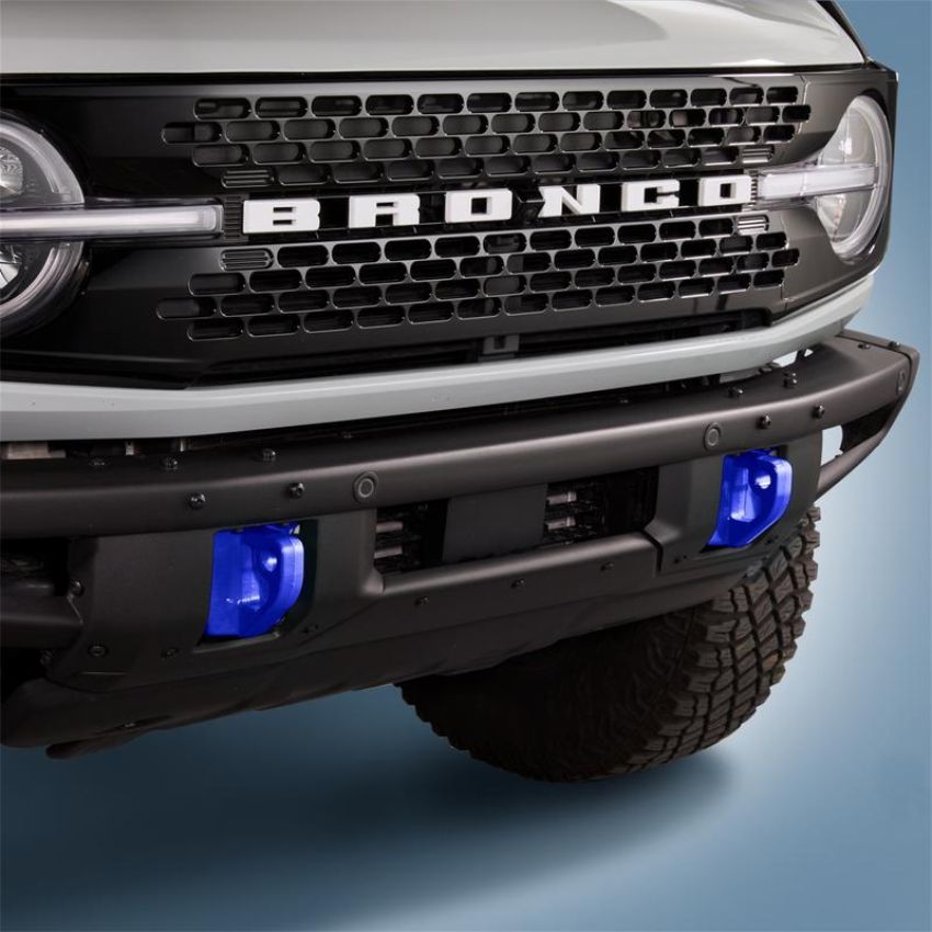 Ford Racing M-18954-BB 2021-2025 Bronco Tow Hooks-Pair-Blue