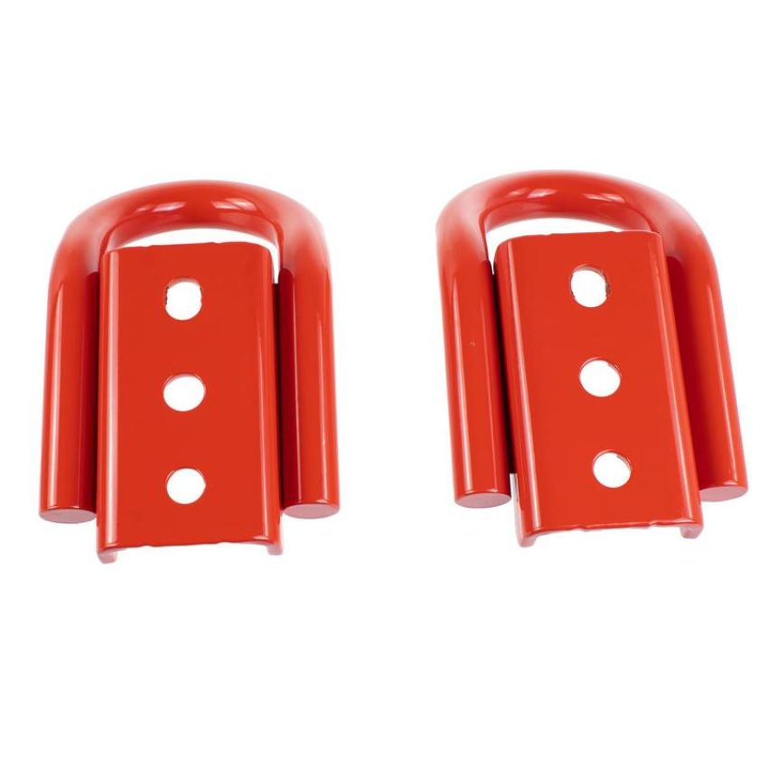 Ford Racing M-18954-BTHR 2021 -2025 Bronco Rear Tow Hook Pair-Red