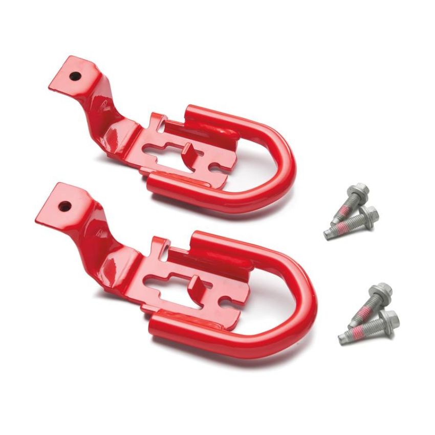 Ford Racing M-18954-RA 2019-2023 Ranger Tow Hooks-Pair-Red