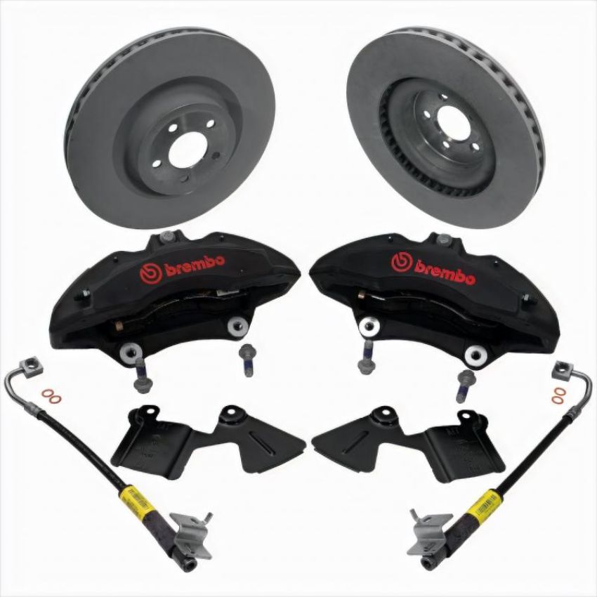 Ford Racing M-2300-V 2015-2023 Mustang Performance Pack 6-Piston Front Brake Kit