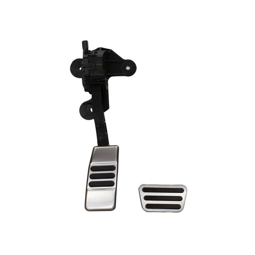 Ford Racing M-2301-BA Mustang Aluminum Pedal Kit-Automatic Transmission