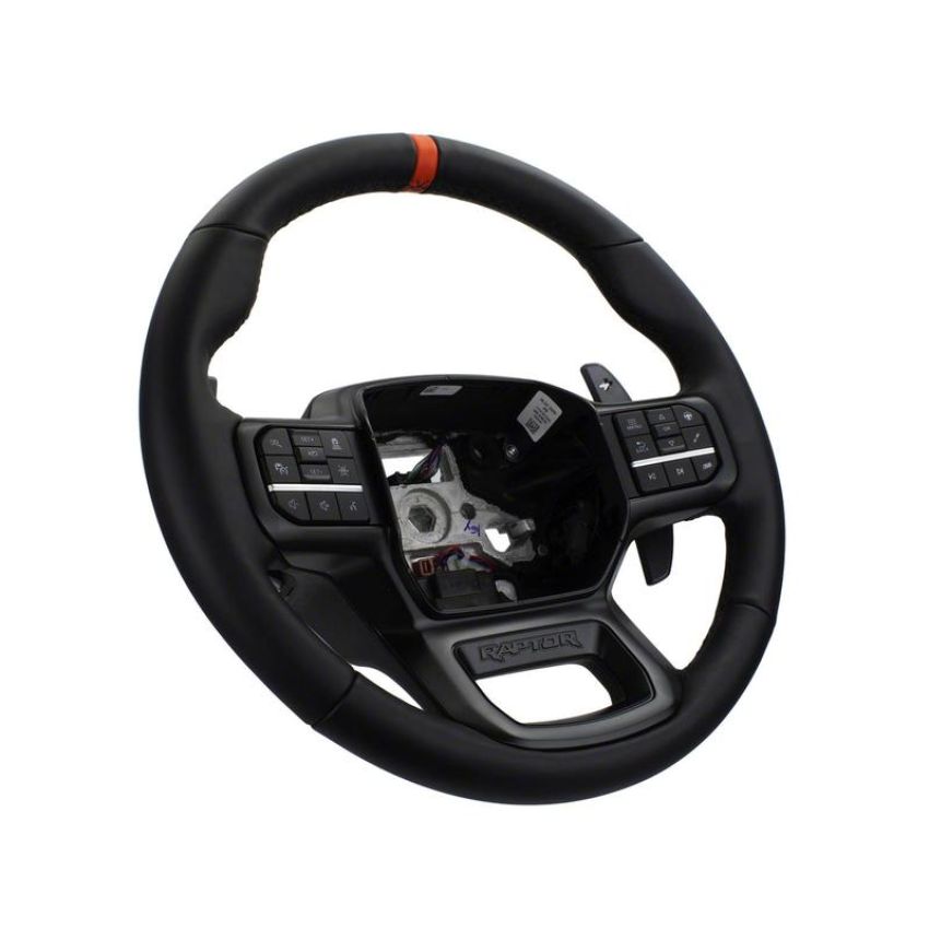 Ford Racing M-3600-F15B 2021-2024 F-150 Raptor Steering Wheel Kit-Black