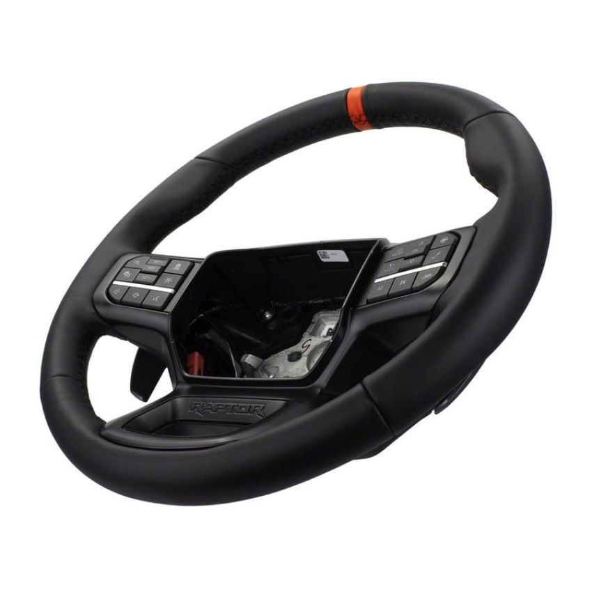Ford Racing M-3600-F15B 2021-2024 F-150 Raptor Steering Wheel Kit-Black