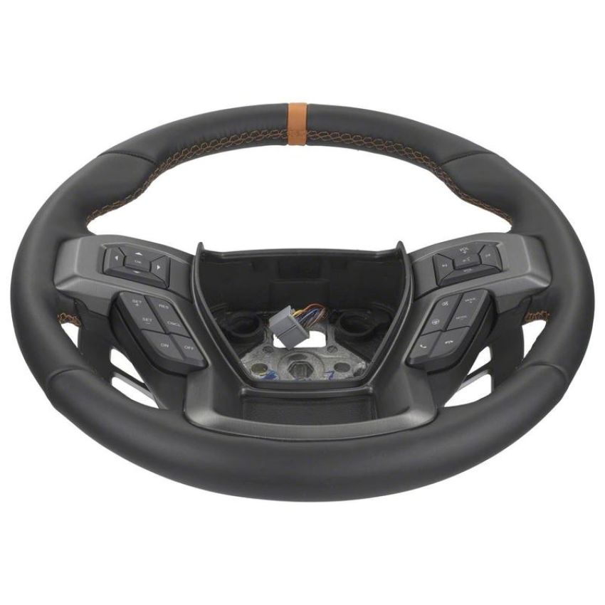 Ford Racing M-3600-F15ROR 2015-2018 F-150 Raptor Performance Steering Wheel Kit-Orange Sightline