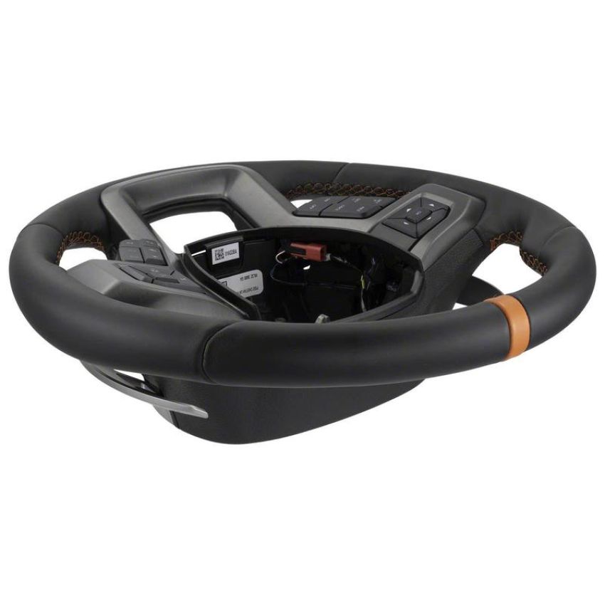 Ford Racing M-3600-F15ROR 2015-2018 F-150 Raptor Performance Steering Wheel Kit-Orange Sightline