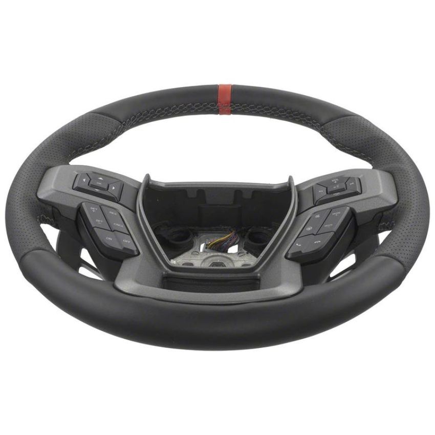 Ford Racing M-3600-F15RRD 2015-2018 F-150 Raptor Performance Steering Wheel Kit-Red Sightline