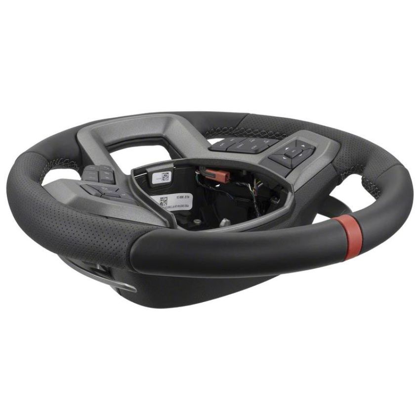 Ford Racing M-3600-F15RRD 2015-2018 F-150 Raptor Performance Steering Wheel Kit-Red Sightline