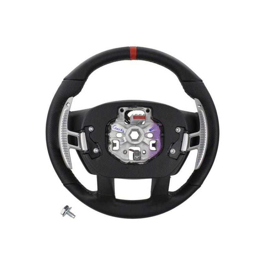 Ford Racing M-3600-F15RRD 2015-2018 F-150 Raptor Performance Steering Wheel Kit-Red Sightline